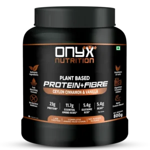 Onyx Nutrition - Plant-Based Protein - Ceylon Cinnamon and Vanilla - 800g Jar
