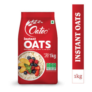 Oateo INSTANT OATS 1kg Pouch - Oateo Oats