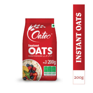 Oateo INSTANT OATS 200 gms Pouch - Oateo Oats