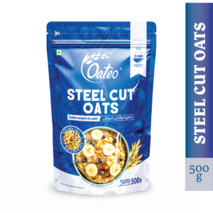Oateo Steel Cut Oats 500g Pouch - Oateo Oats